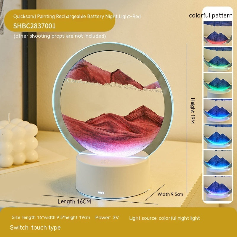 Creative Quicksand Decorative Lamp