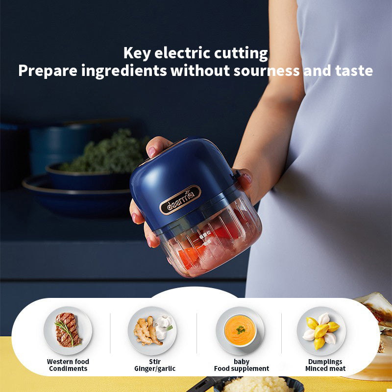 Mini Electric Garlic Mixer Device
