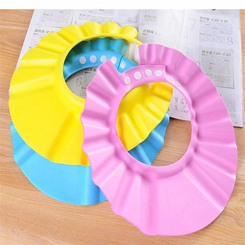 Adjustable Baby Shampoo Shower Cap