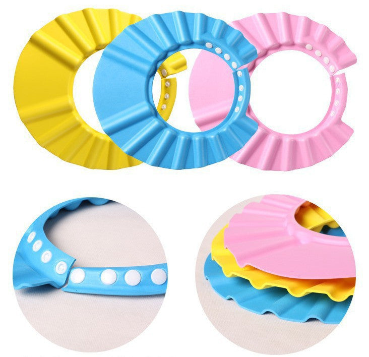 Adjustable Baby Shampoo Shower Cap