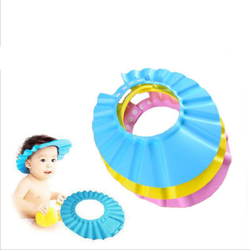 Adjustable Baby Shampoo Shower Cap