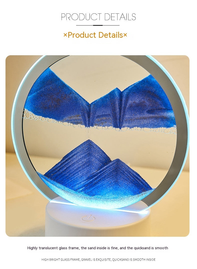 Creative Quicksand Decorative Lamp