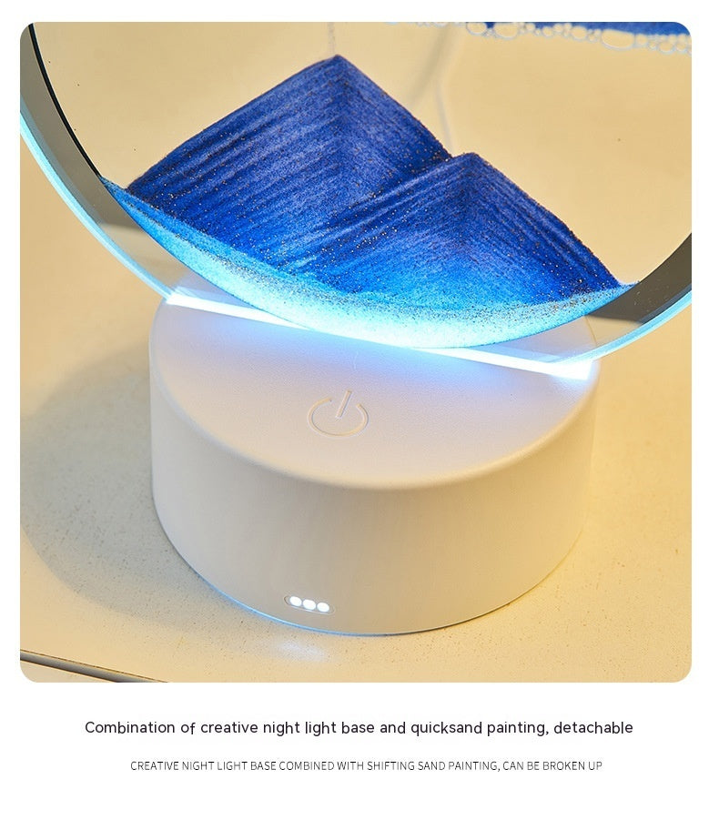Creative Quicksand Decorative Lamp