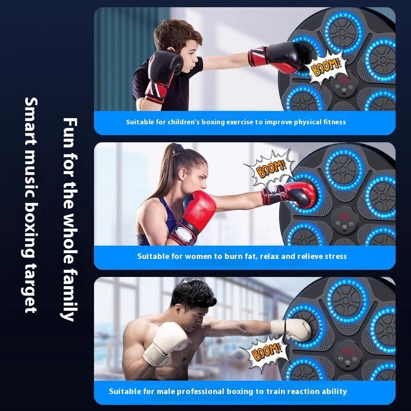 Household Music Boxing Machine With RGB Light