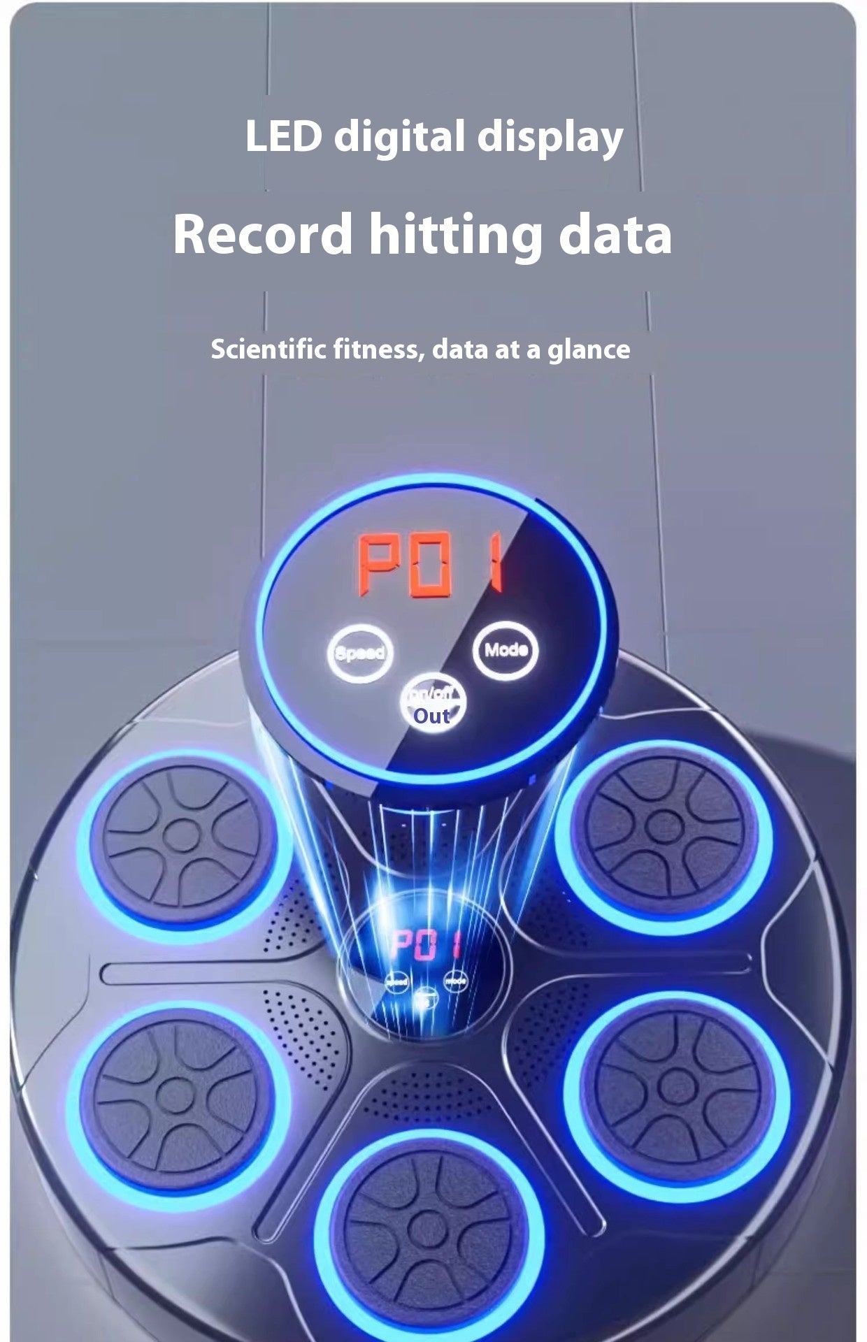 Household Music Boxing Machine With RGB Light