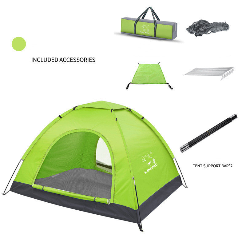 Single-Layer Outdoor Camping Beach Tent