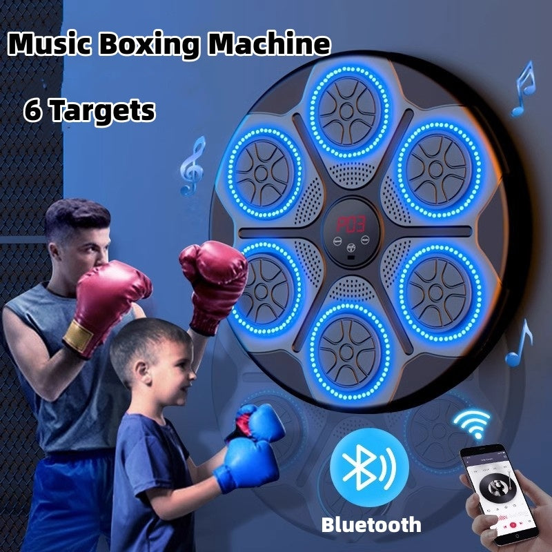 Household Music Boxing Machine With RGB Light