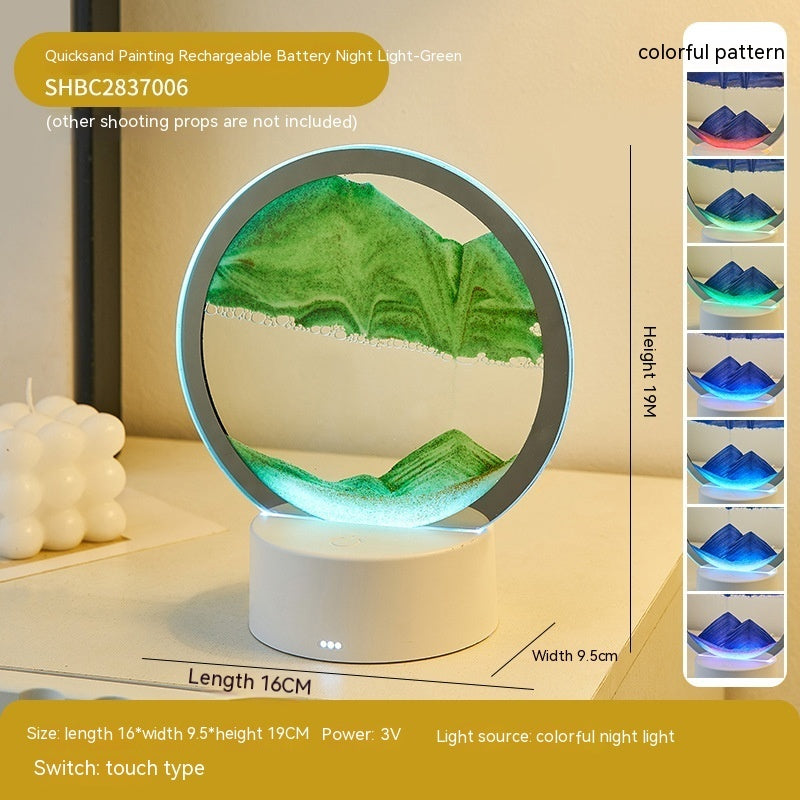 Creative Quicksand Decorative Lamp