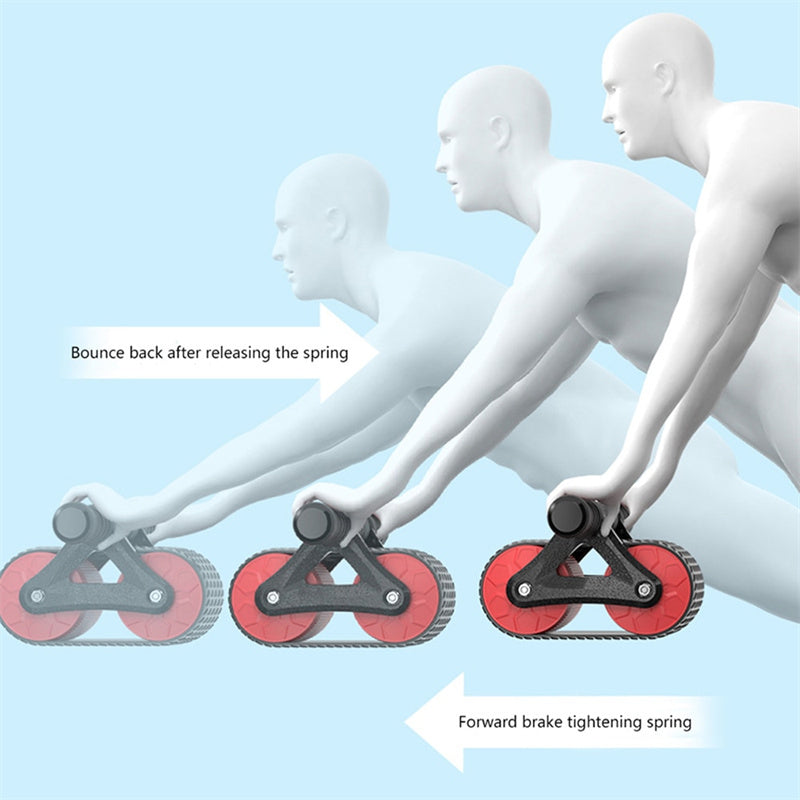 Automatic Abdominal Rebound AB Wheel Roller