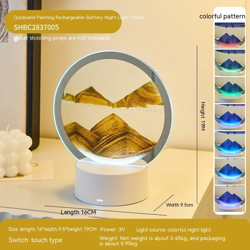 Creative Quicksand Decorative Lamp