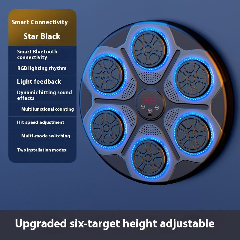 Household Music Boxing Machine With RGB Light