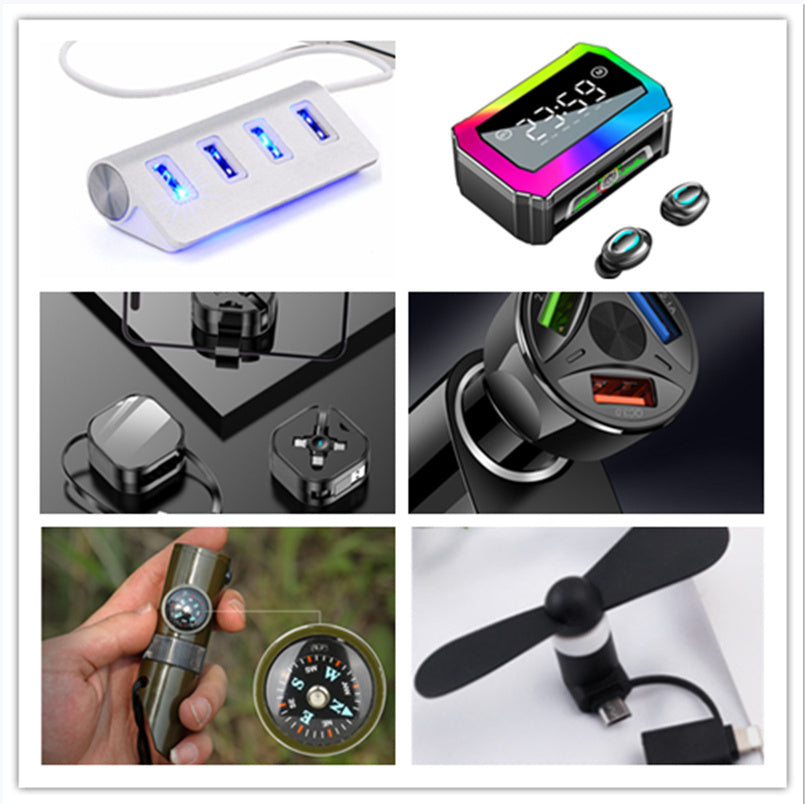 Outdoor Seven-in-one Multifunctional Survival Whistle