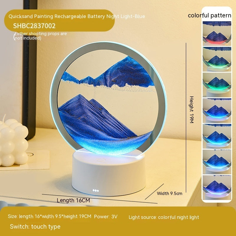 Creative Quicksand Decorative Lamp