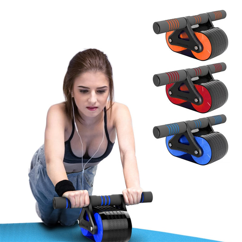 Automatic Abdominal Rebound AB Wheel Roller