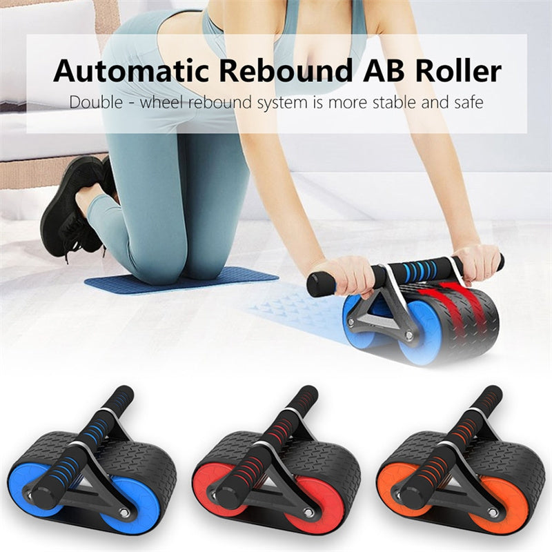 Automatic Abdominal Rebound AB Wheel Roller