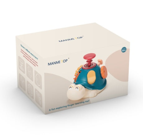 Turtle Finger Exploration Baby Early Education Toy