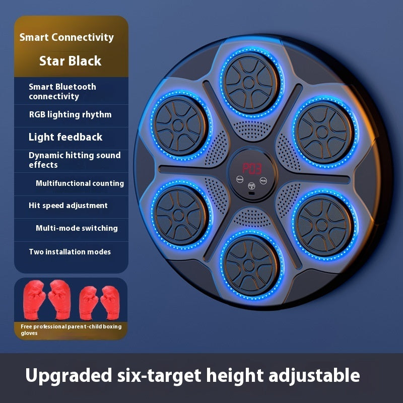 Household Music Boxing Machine With RGB Light