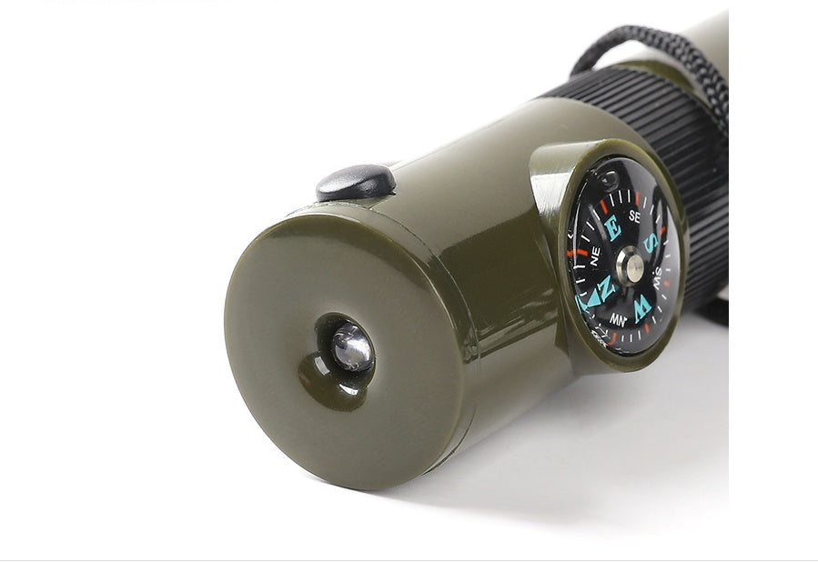 Outdoor Seven-in-one Multifunctional Survival Whistle